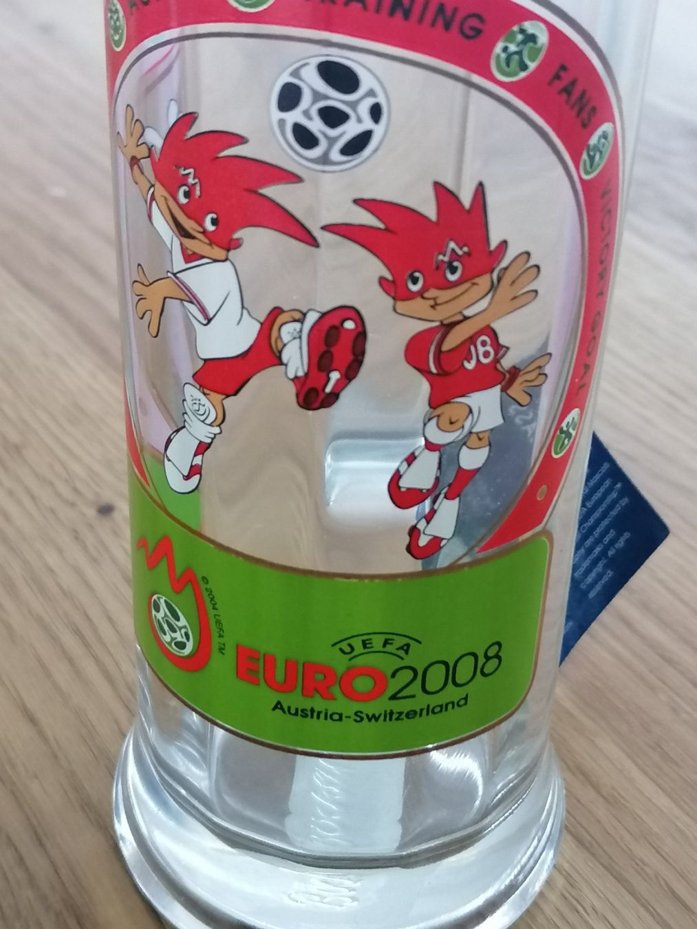 Gläser: Bier Glas UEFA EURO 2008 - NEU – Neu (gemäss Beschreibung) aus Basel von vintagecollector 1
