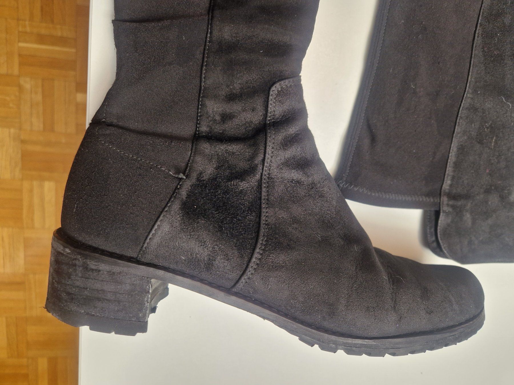 Chaussures femmes: Bottes dame Stuart Weitzman noires 42 – D'occasion à Fribourg par ego_8qg2 1