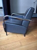9x Fauteuils bas en similicuir