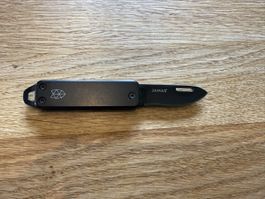 Taschenmesser Klappmesser Schlüsselbund EDC schwarz