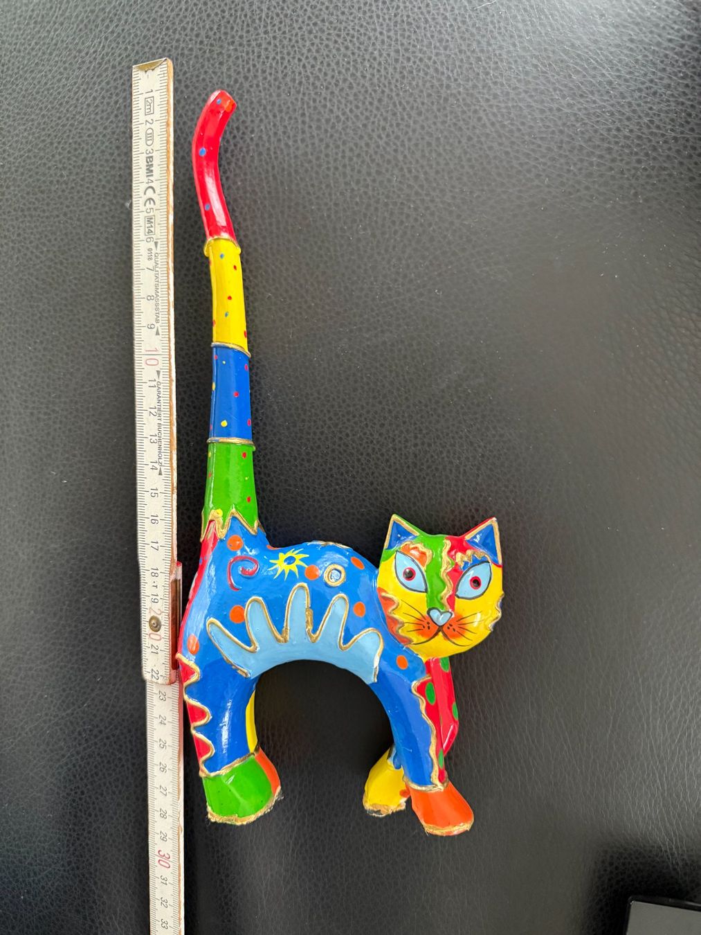 Altro in Decorazioni & Accessori: Dekoration    KATZE   BÜSI   vermutlich aus Pappmache – Usato da Subingen venduto da ArtBead 5