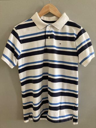Tommy Hilfiger Polo gestreift, Gr. 164, Top Zustand!