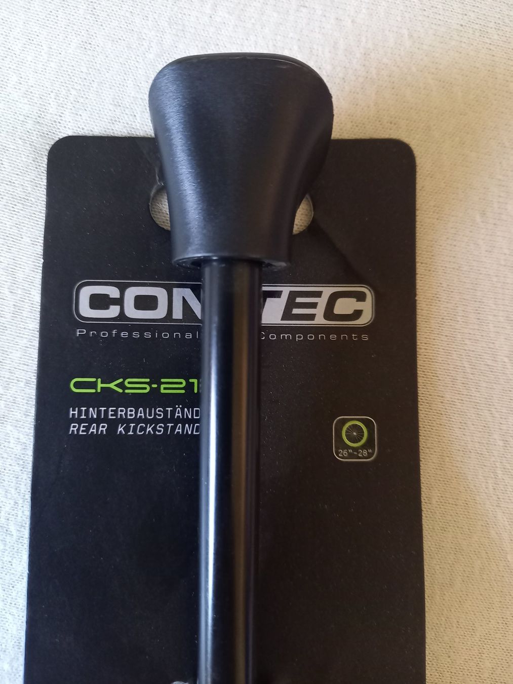 Veloständer: Contec Hinterbauständer CKS-210 schwarz 26-28" – Neu und originalverpackt aus Unterengstringen von  2