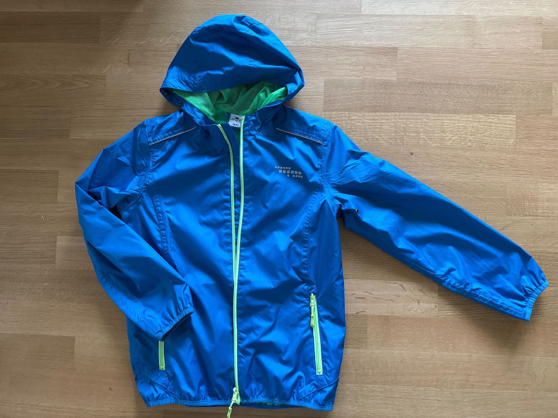 Giacche: Blaue Regenjacke, Grösse 146/152 – Usato da Hünibach venduto da rotestandem01