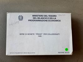 Italien Münzsatz 1998 - Proof
