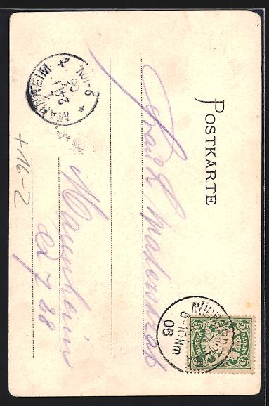 Cartoline postali: Nürnberg, Gasthaus Bratwurstglöcklein  – Usato da Berlin venduto da bartko-reher 1