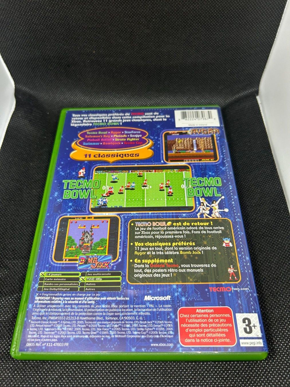 Giochi: Tecmo Classic Arcade - Xbox spiel – Usato da Lausanne venduto da Retro-geek 1