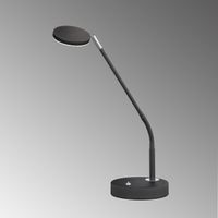 LED Tischleuchte, Tastdimmer, Schwarz