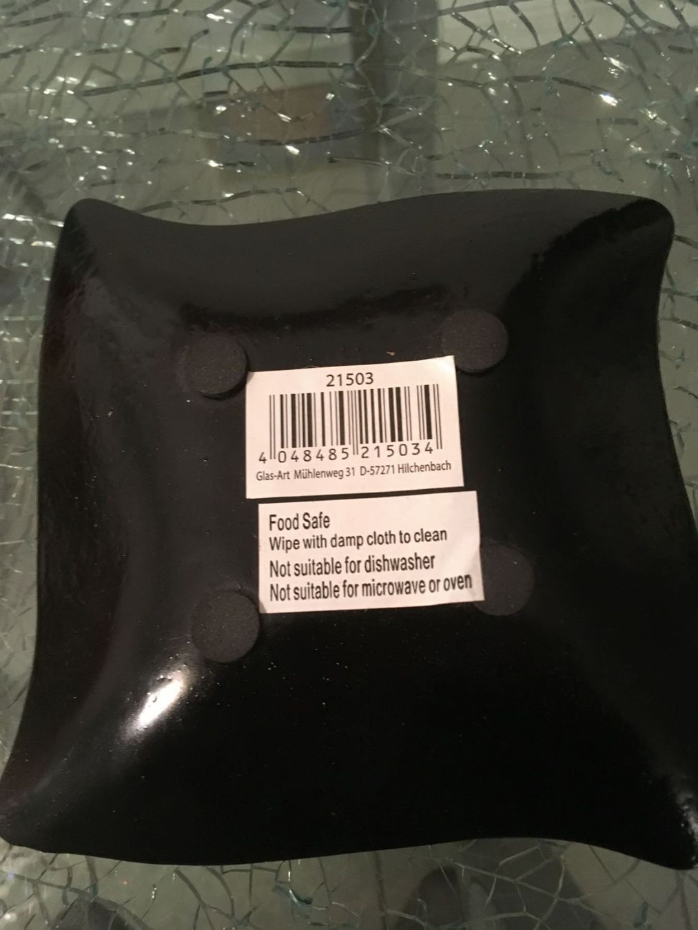 Schalen: Glas Art Schale – Neu (gemäss Beschreibung) aus Oftringen von andrax 1
