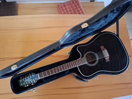 Takamine EF381SC, 12-Saiter, inkl. Koffer