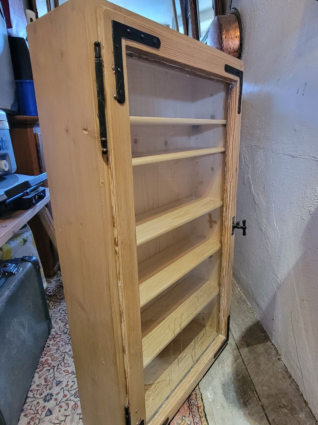 Vetrine: Kleine Viterine handgemacht.Türchen war mal ein Fenster – Usato da Sils im Domleschg venduto da platin01 5