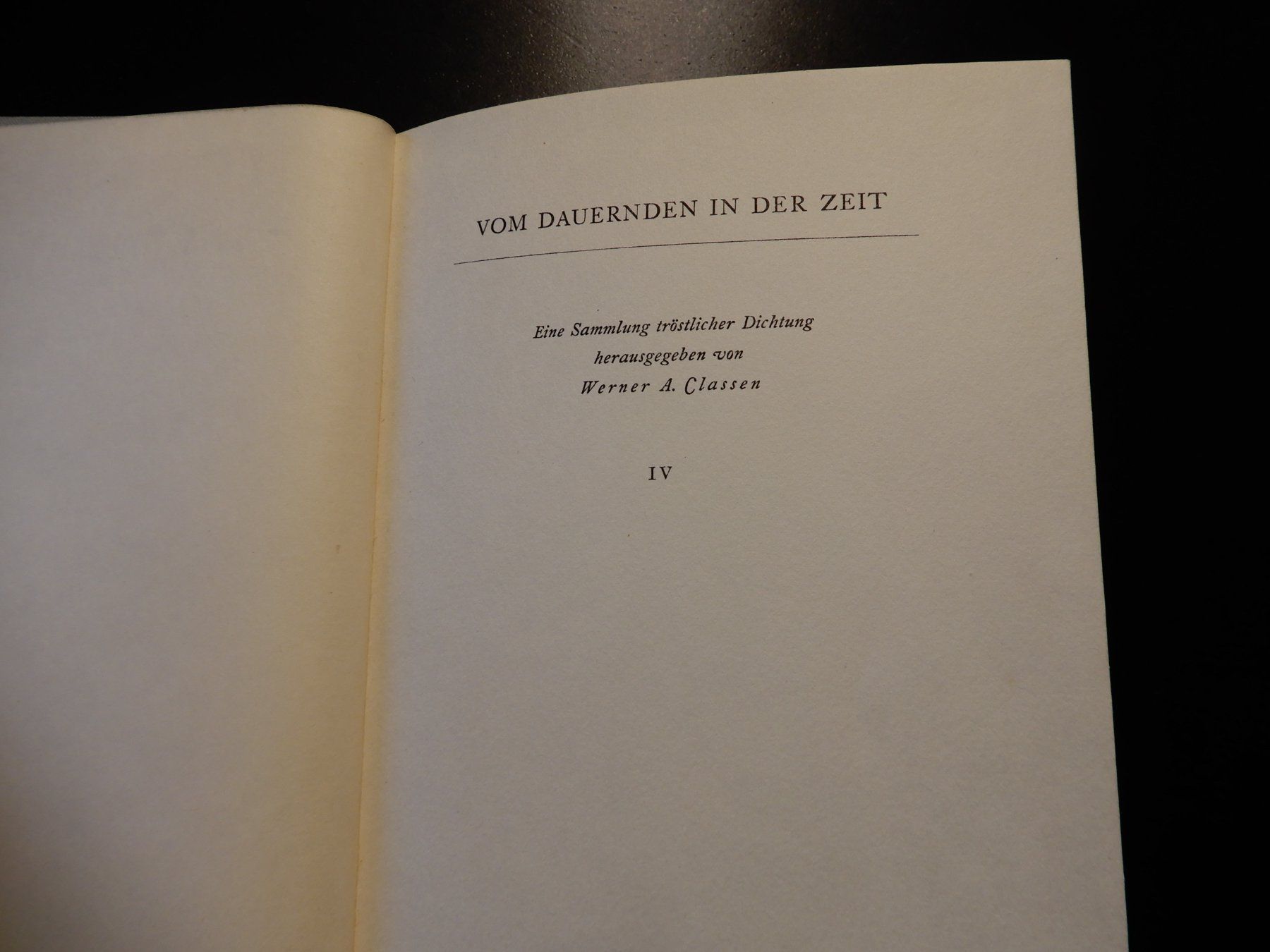 Bücher: Vom Dauernden in der Zeit - Classen – Gebraucht aus Erstfeld von Mario_boe0 2
