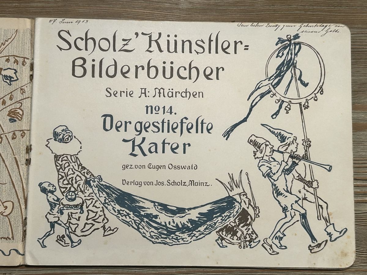 Bücher: Antikes Kinderbuch. Der gestiefelte Kater – Gebraucht aus Düdingen von Reconflo 1