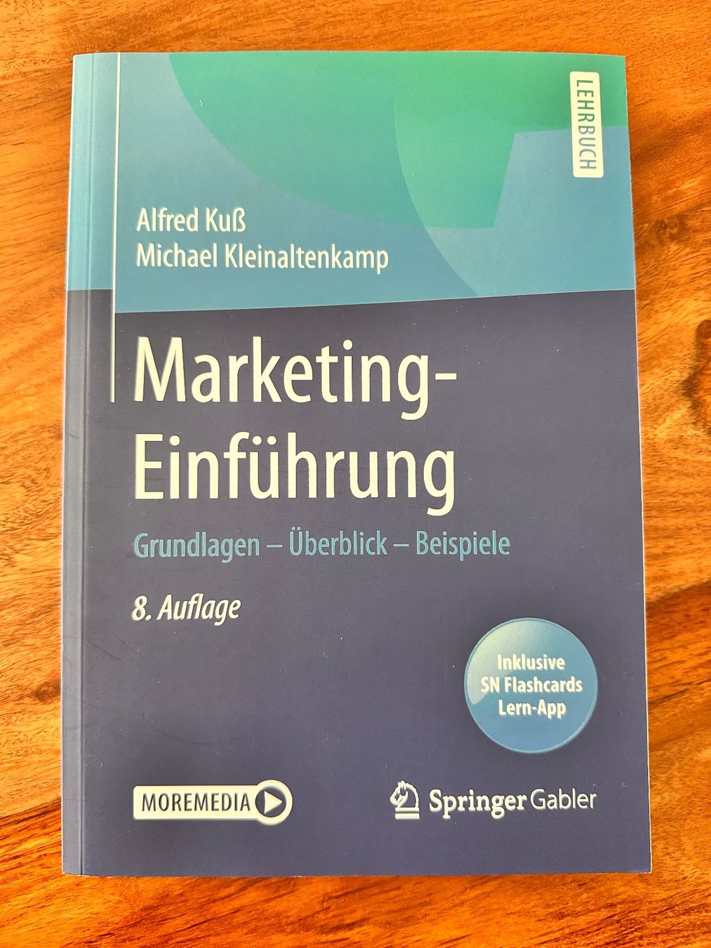 Libri: Marketing-Einführung 8. Auflage Springer – Usato da Kirchberg BE venduto da Levana72