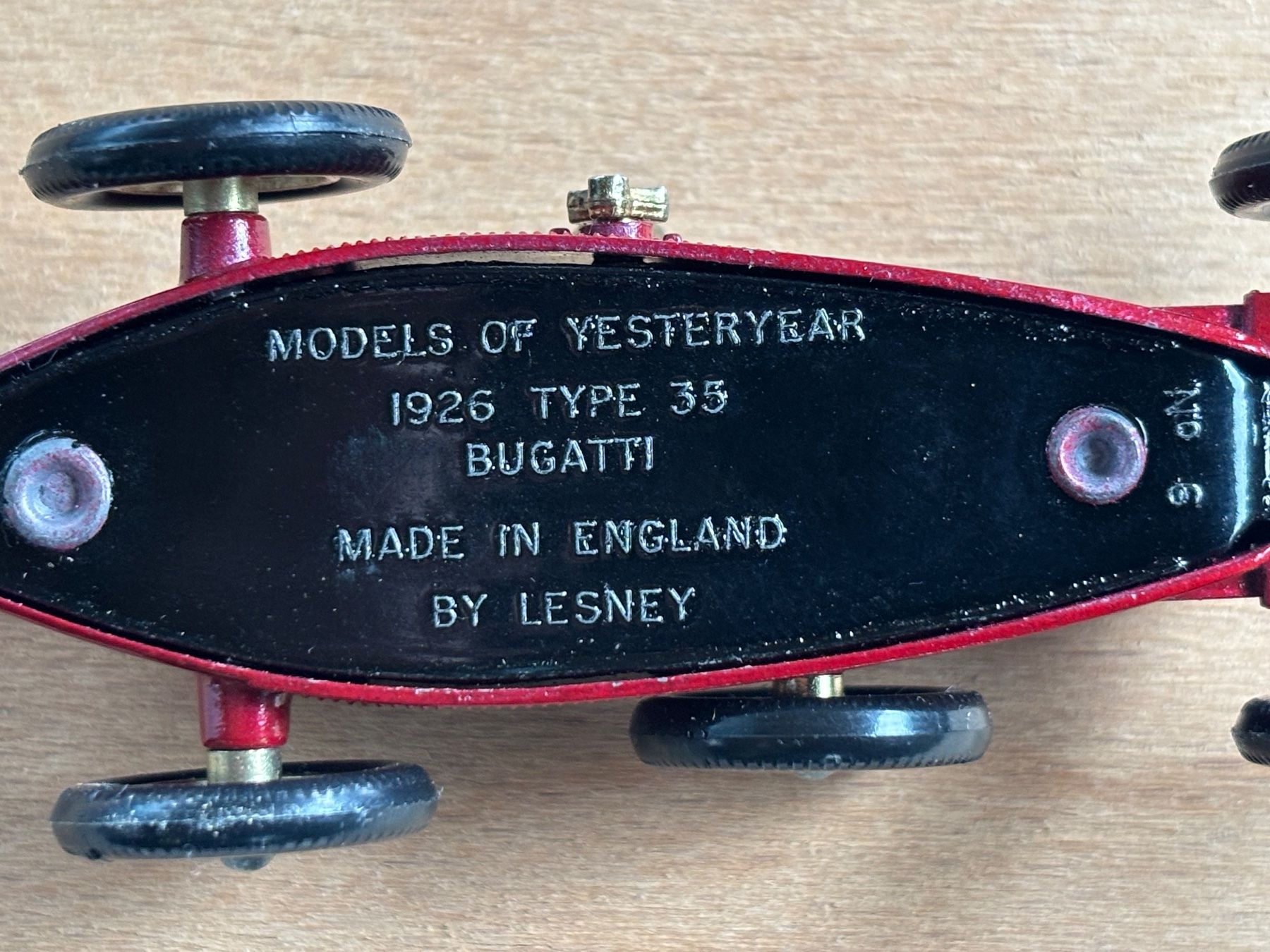 Bugatti Modellini d'auto: BUGATTI 1926 TYPE 35 Rennwagen Spielzeugauto – Usato da Lüchingen venduto da Eeizo 7