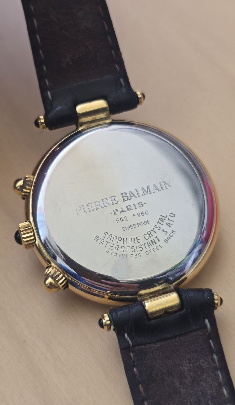 Balmain Uhren: Pierre Balmain Paris Chronograph 37.4 mm – Gebraucht aus Minusio von AGSuhren 9