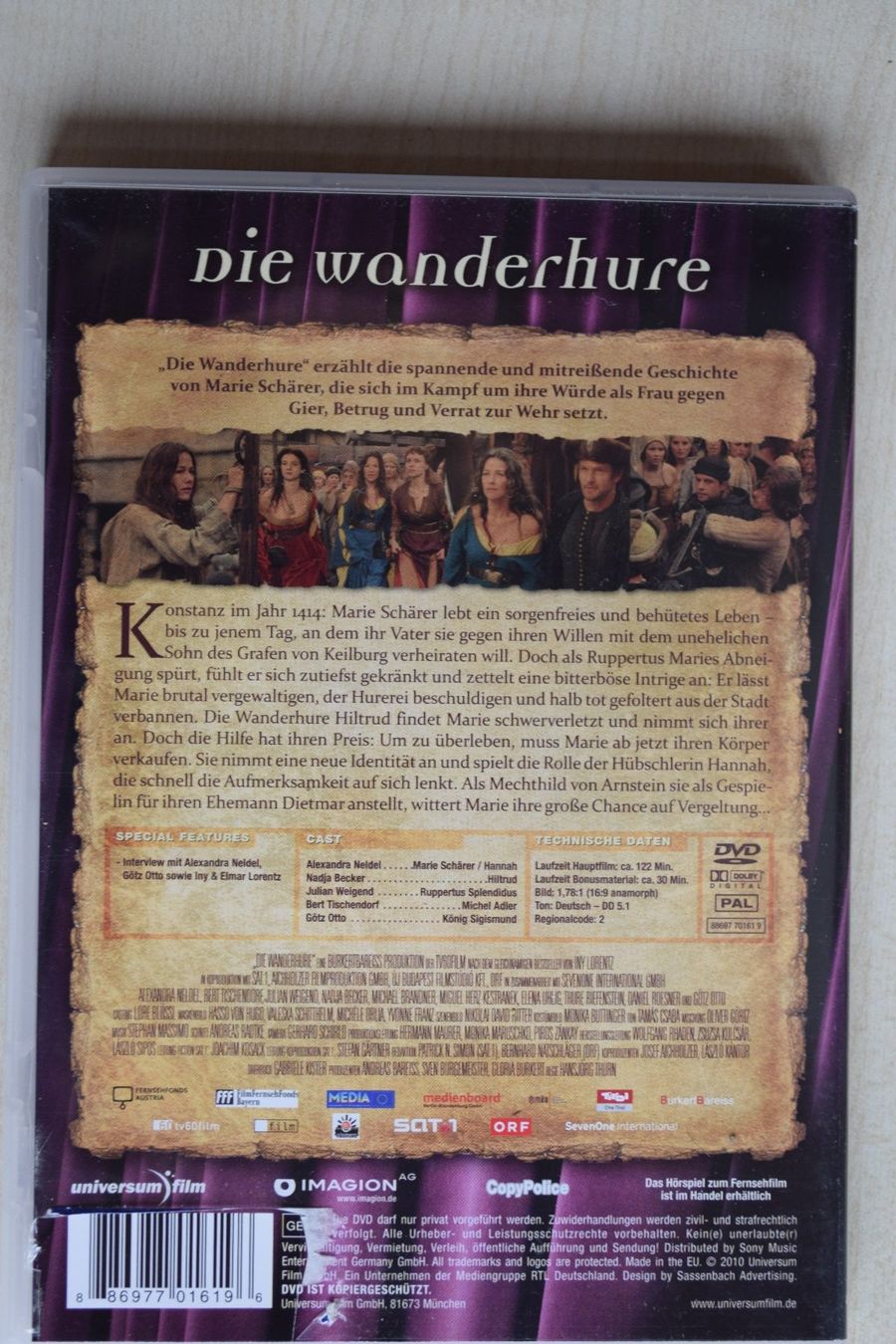 Alle DVDs: Die wanderhure (248) – Gebraucht aus Reutigen von DONDON55 1