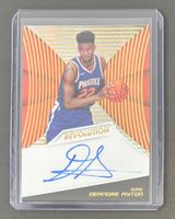NBA Deandre Ayton 2018 Revolution Rookie Auto on Card Lakers