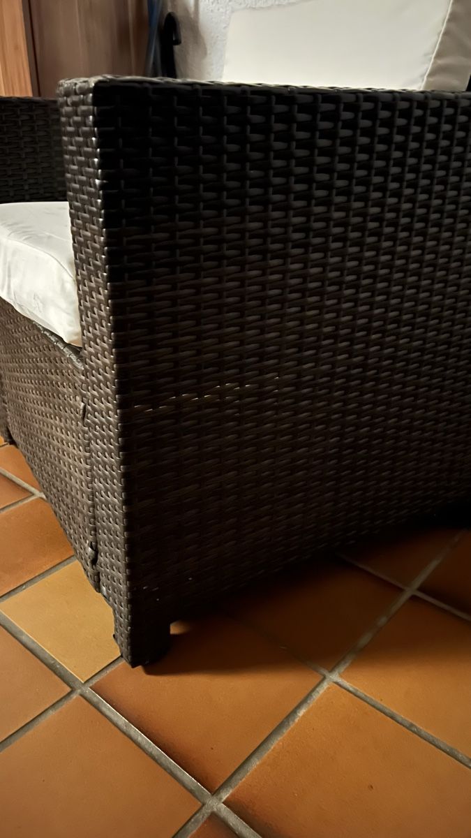 Sessel: 2 Rattan, geflecht Sessel/braun – Gebraucht aus Uznach von bmw-girl 1