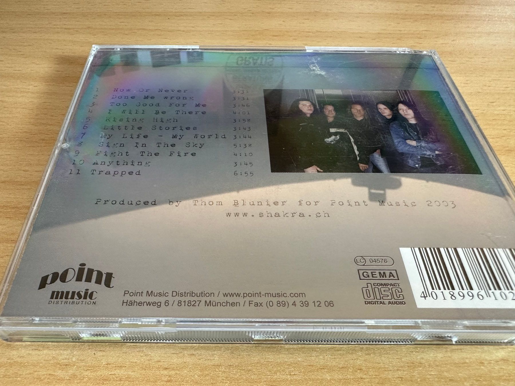 CDs: Shakra – Rising – Gebraucht aus Rikon im Tösstal von Alpenmutz 1