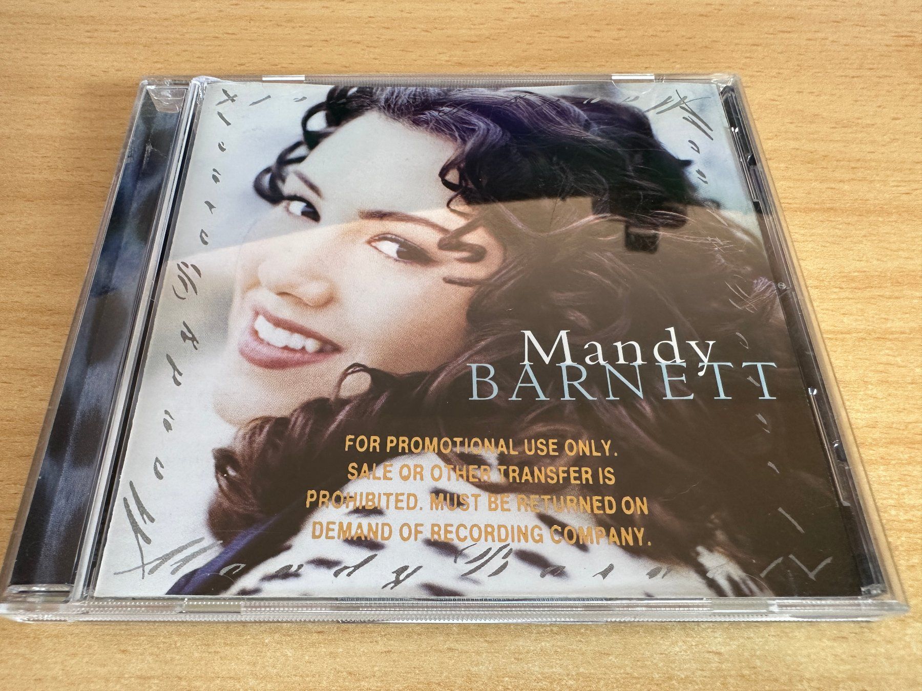 CD: Mandy Barnett – Mandy Barnett – Usato da Rikon im Tösstal venduto da Alpenmutz
