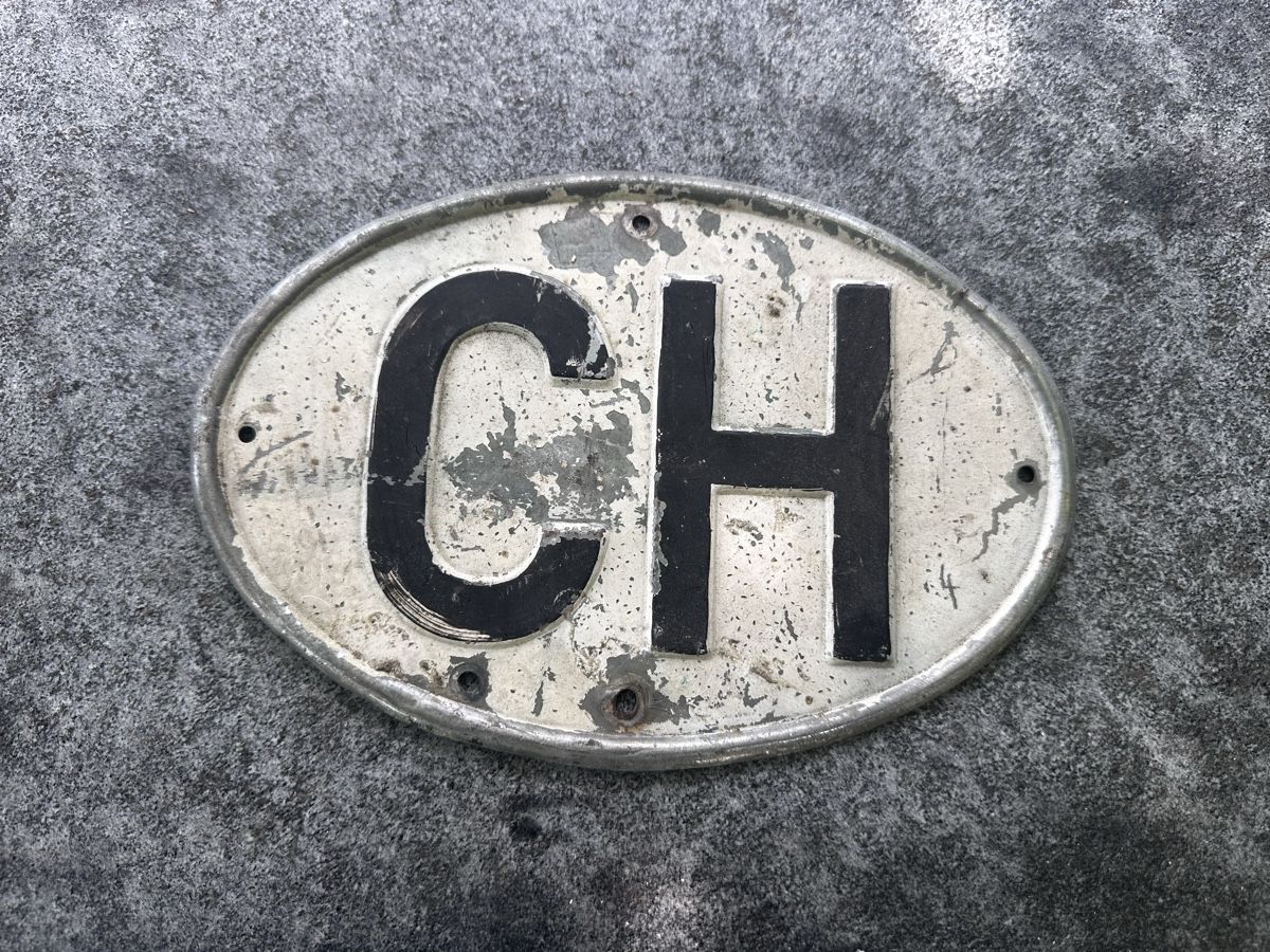 Ecriteaux: Altes CH Länderkennzeichen. – D'occasion à Starrkirch-Wil par charlywatson