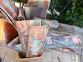 55 KG Kupferblech Kupfer Reste abzugeben, Altmetall