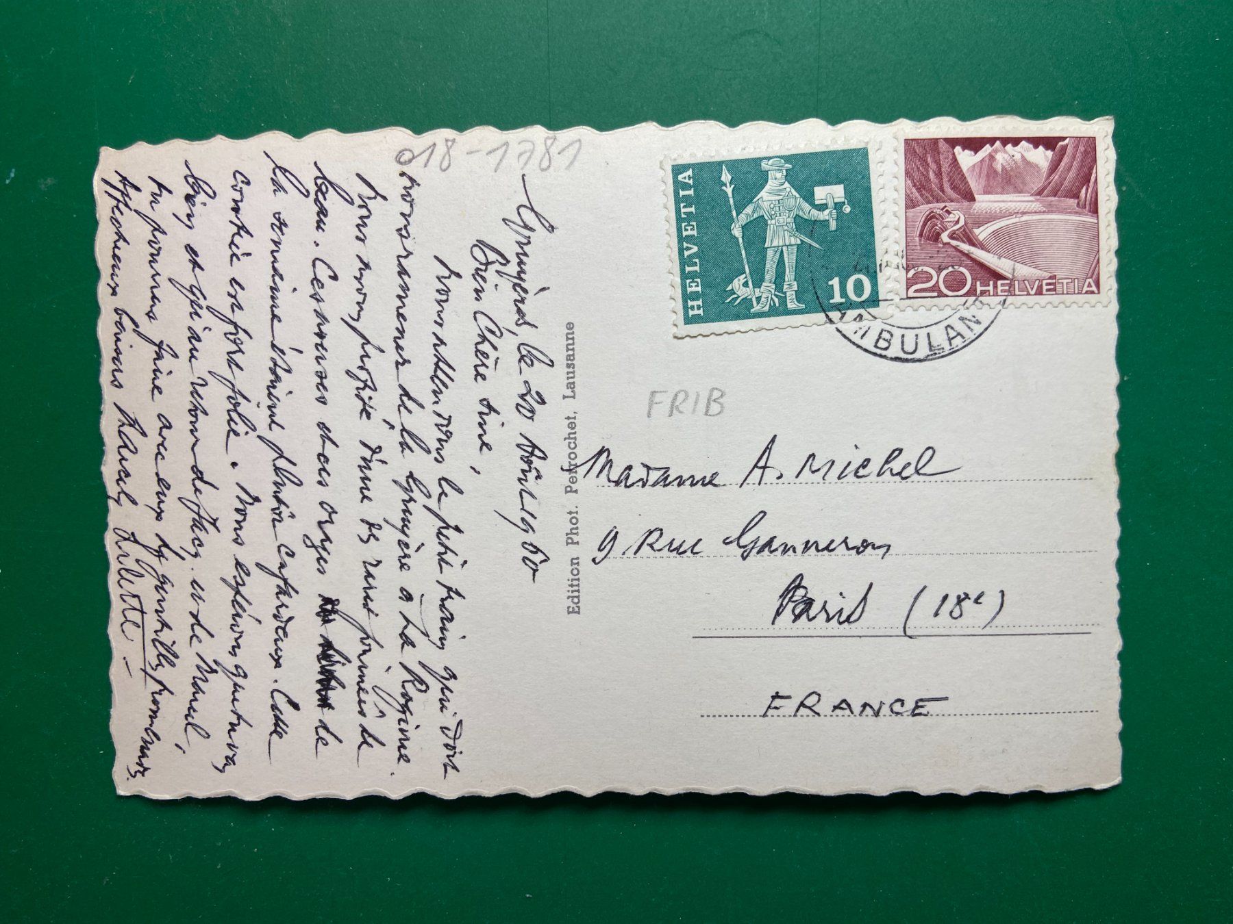 Cartoline postali: Lac des Joncs – Usato da Steg VS venduto da danwer74 1