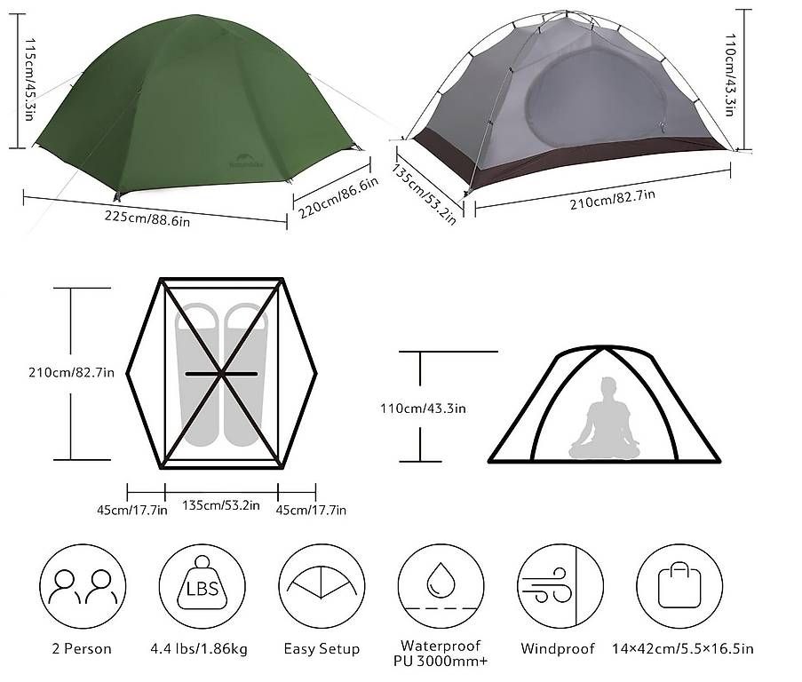 Zelte: Naturehike Cloud Creek 2 Pro – Neu und originalverpackt aus St.Gallen von becks0815 3