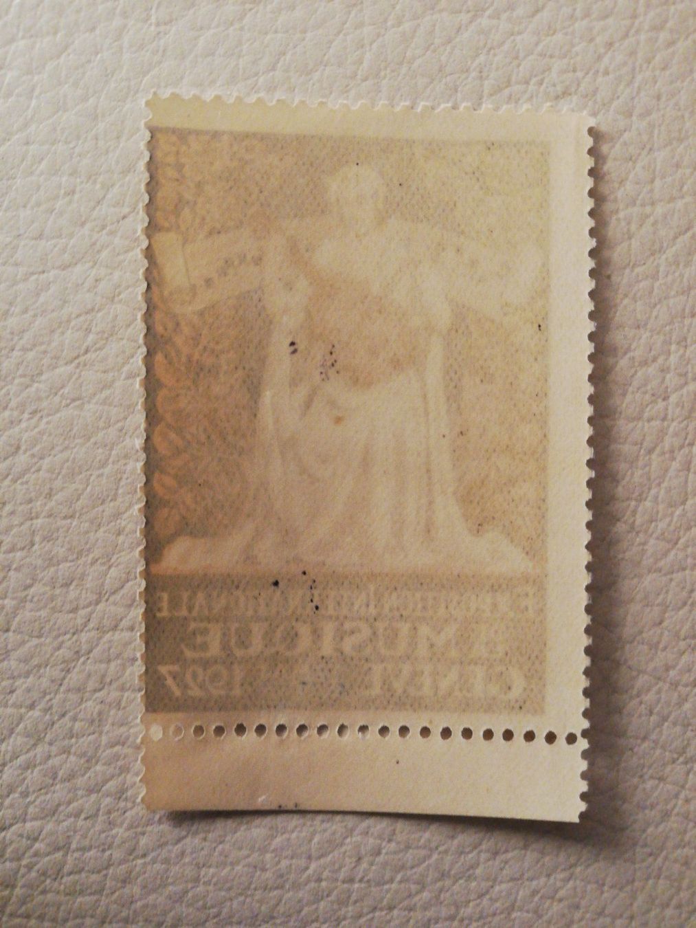 Vignette autostradali: Vignette Exposition de la musique 1927 – Nuovo (secondo la descrizione) da zumikon venduto da lotegrandote 1