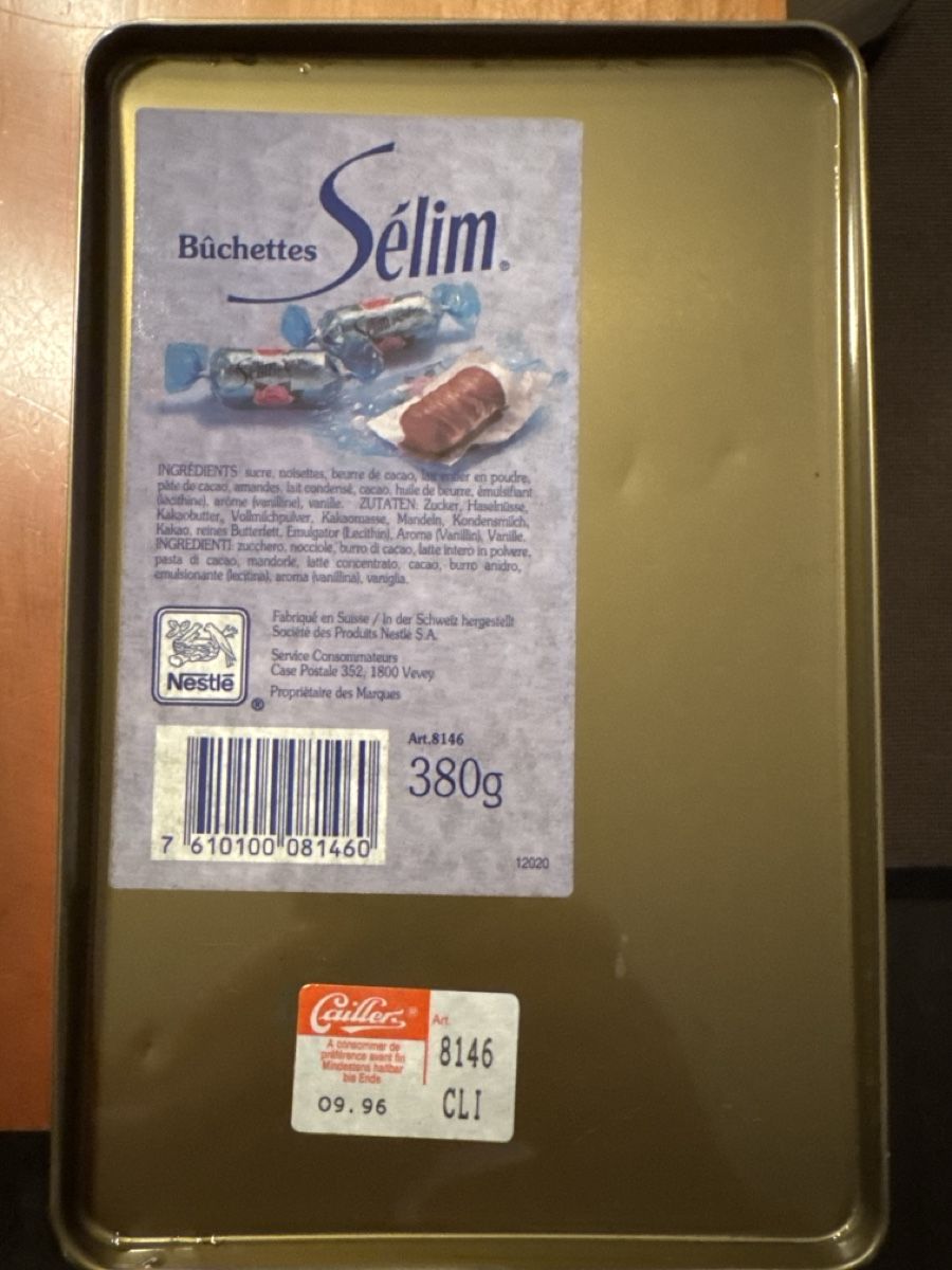 Tutte le decorazioni: Cailler Büchse, Vintage Blechdose – Usato da Zürich venduto da Smarties13 2