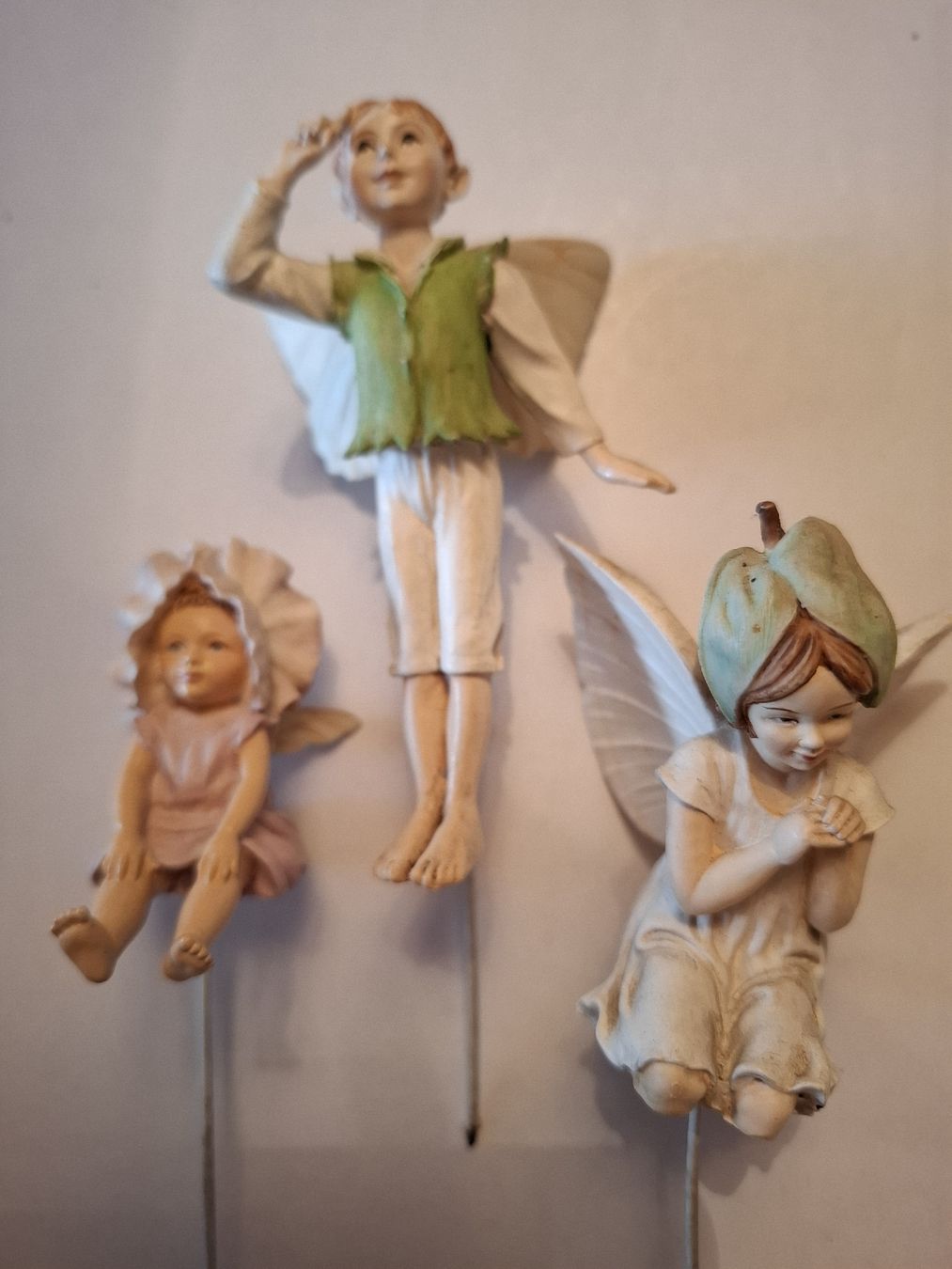 Figuren: 3 STK FLOWER FAIRY STECKER – Gebraucht aus Gretzenbach von schibaya