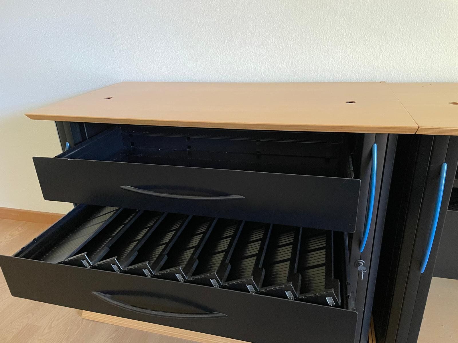 Cassettiere: Büro-Korpus (2x) - Kommode mit integriertem Ablagesystem – Usato da Zürich venduto da FrogstileTokyo 3