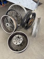 Motorradfelgen Konvolut - 6Stk., verschiedene Grössen, f. Ba