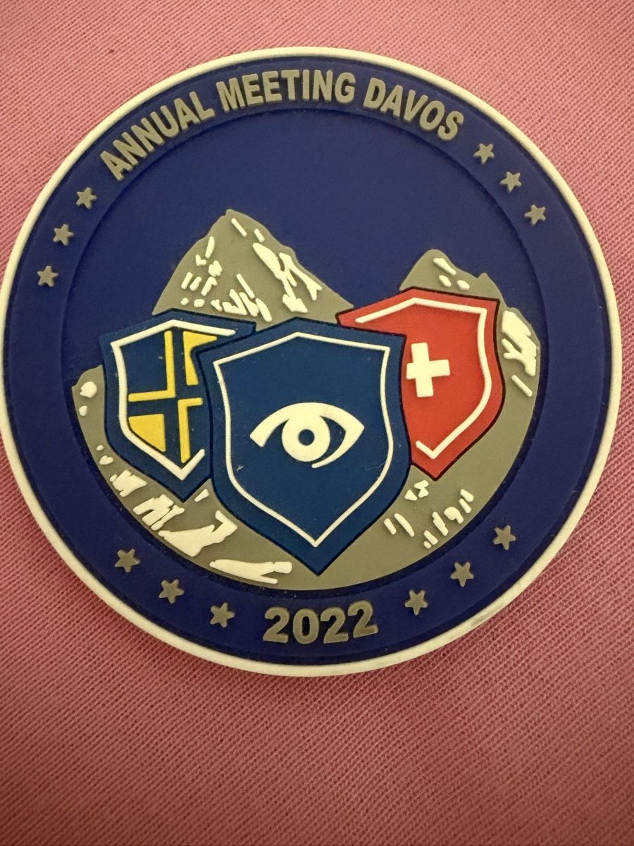 Placchette & Badge: Annual Meeting Davos 2022 Security Patch WEF RAR – Usato da Kreuzlingen venduto da micus87