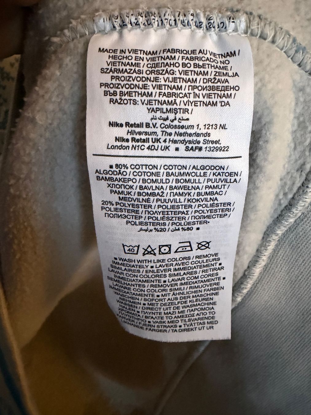 Nike Maglioni & Felpe: Nike Pullover Grösse M 100% Baumwolle Winter Unisex – Usato da Zürich venduto da Coco_Willi 2