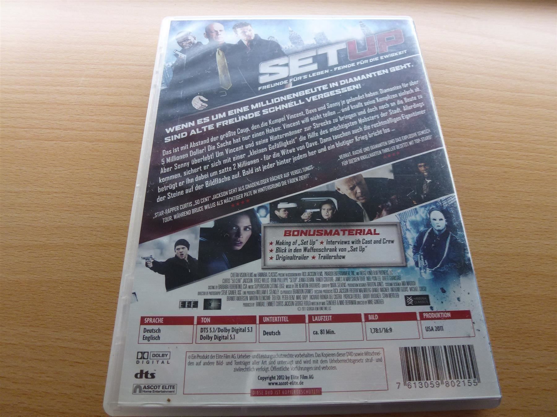 Tutti i DVDs: Set up – Usato da Hombrechtikon venduto da HGK50 1