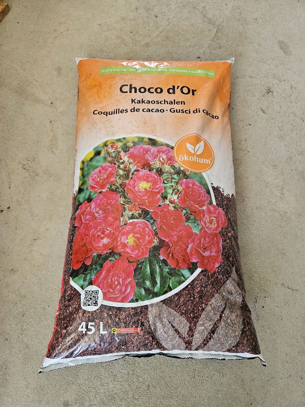 Canestri da basket: Choco d'Or - Mulch, Kakaoschalen – Nuovo e nell'imballaggio originale da Bichelsee venduto da Surli1