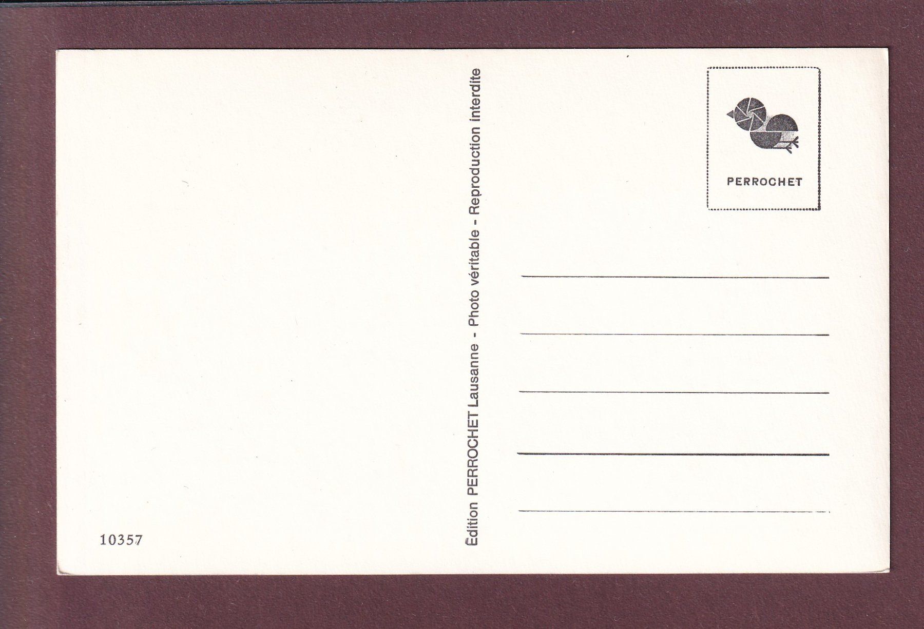 Cartoline postali: BOURGUILLON - Fribourg – Usato da Pully venduto da nicecards 1