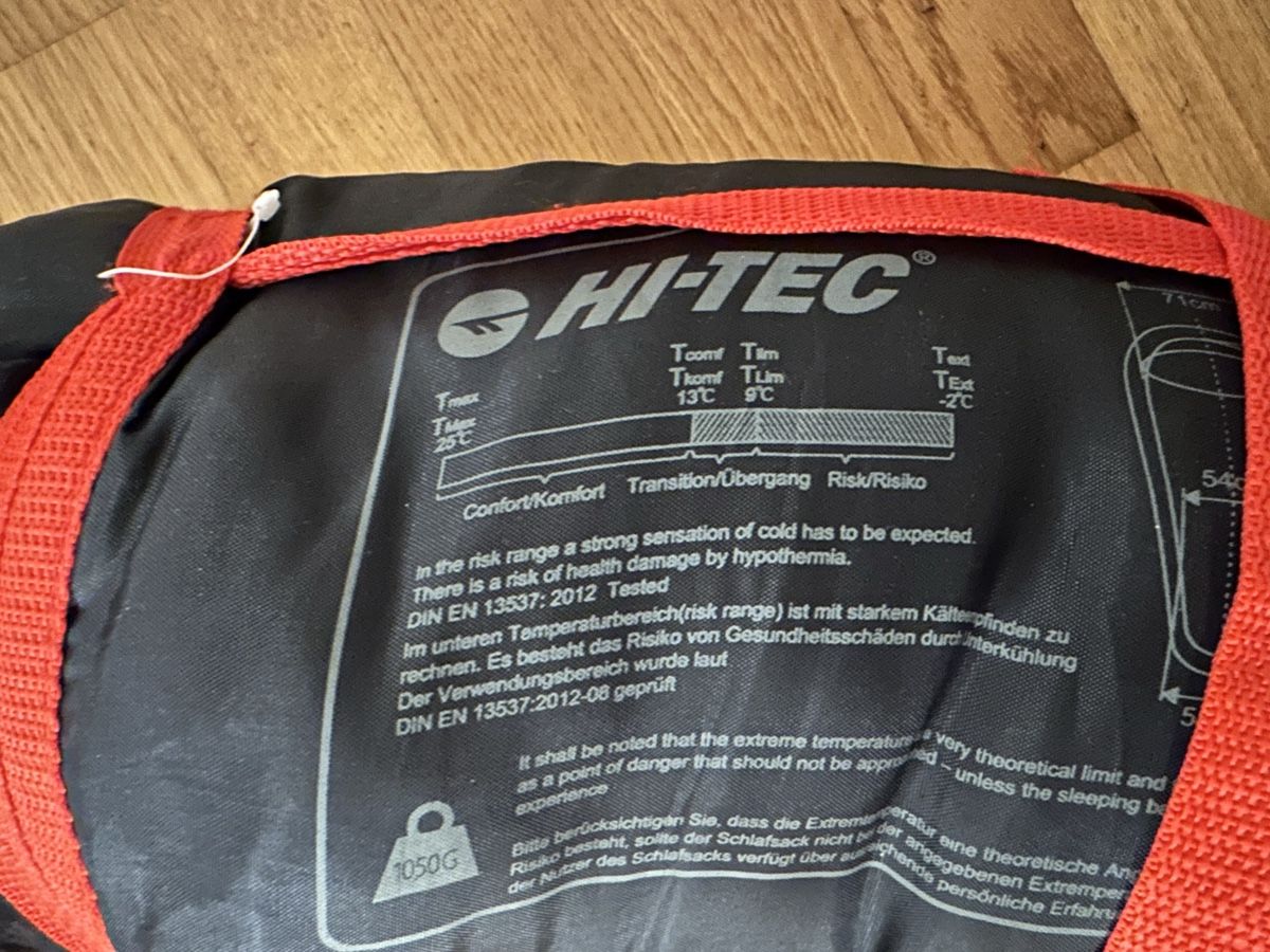 Sacchi a pelo: Schlafsack Hi-Tec 1050g Sommer – Usato da Thalwil venduto da Thommy_nau 1