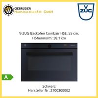 V-ZUG Backofen Combair 55 HSE BCHSEg Spiegelglas 38,1 cm