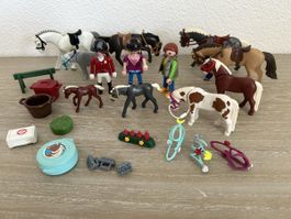 Playmobil Pferde Figuren Zubehör Set guter Zustand