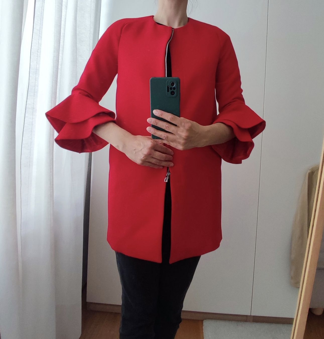Zara Giacche: ZARA rote Jacke - NEU – Nuovo (secondo la descrizione) da Gattikon venduto da ninuska13 1