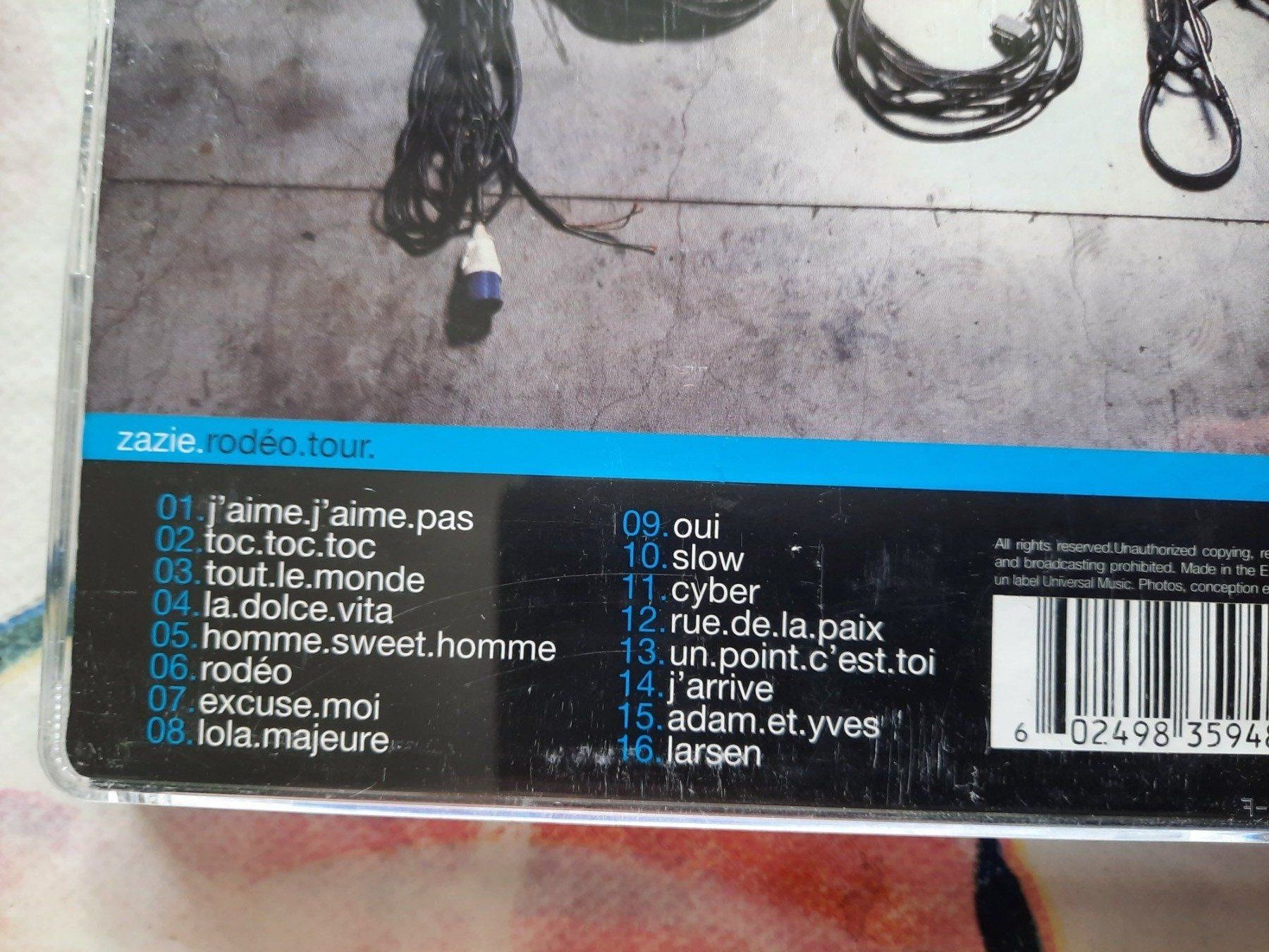 CD: CD Zazie - Rodéo tour – Usato da Pully venduto da bro_n52j 3