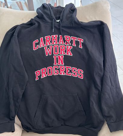 Schwarzer Carhartt Hoodie - Work In Progress - Top Zustand!
