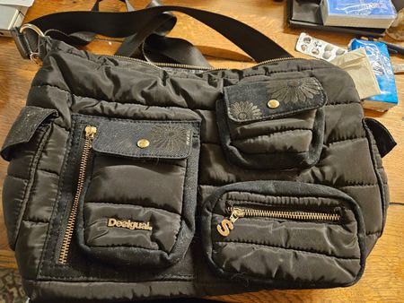 Schwarze Desigual Damen Handtasche (H1)