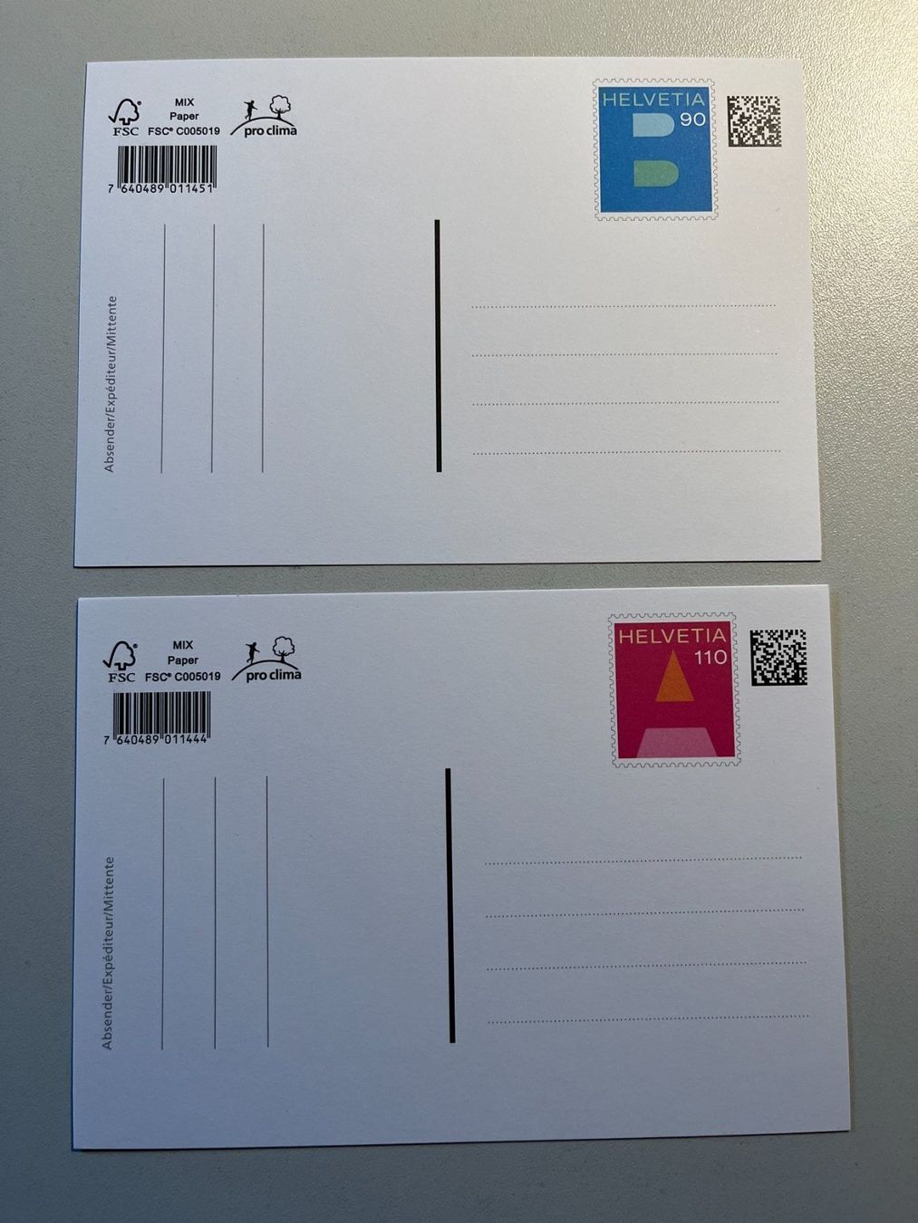 Tutti i francobolli: Vorfrankierte Postkarten A+B-Post – Nuovo (secondo la descrizione) da Arch venduto da seil819