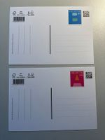 Vorfrankierte Postkarten A+B-Post