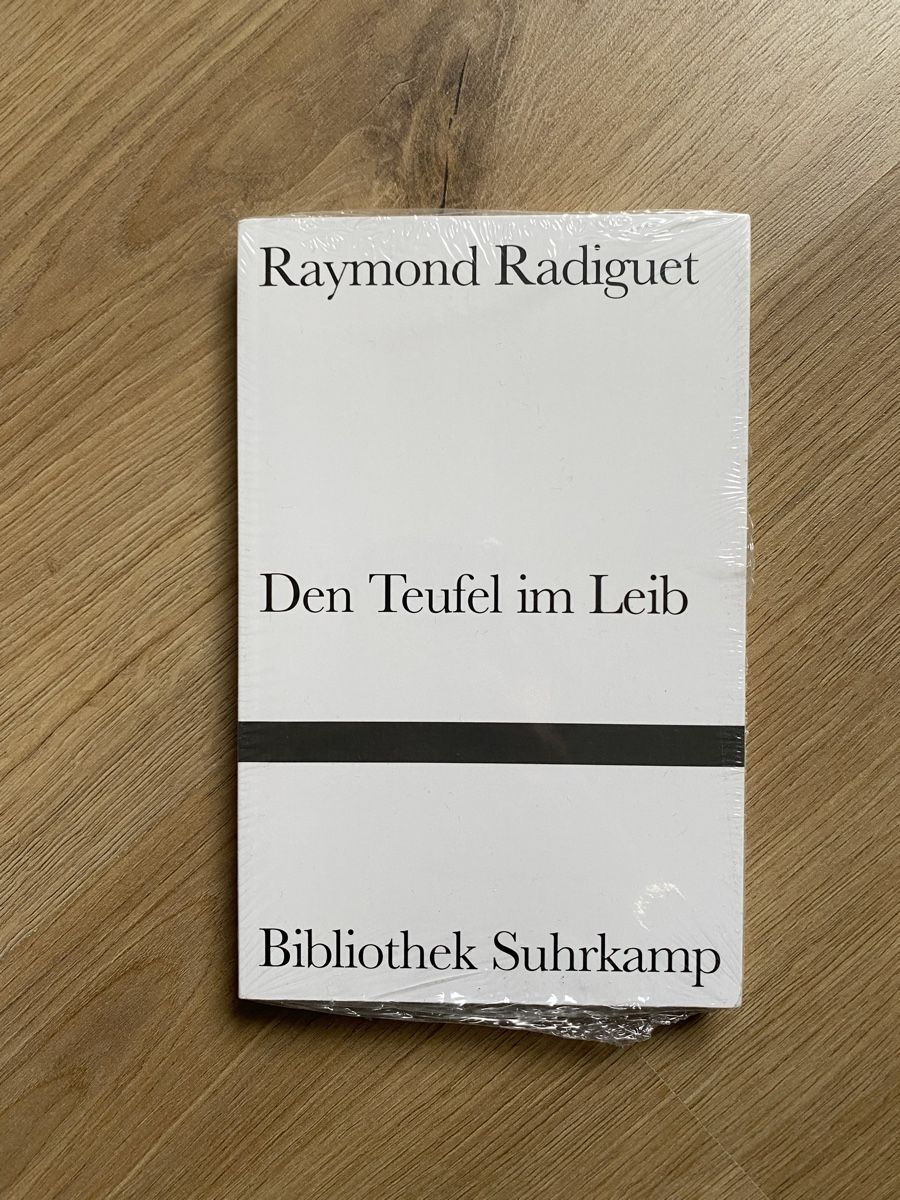 Bücher: Raymond Radiguet: Den Teufel im Leib – Neu und originalverpackt aus Wölflinswil von kona_a