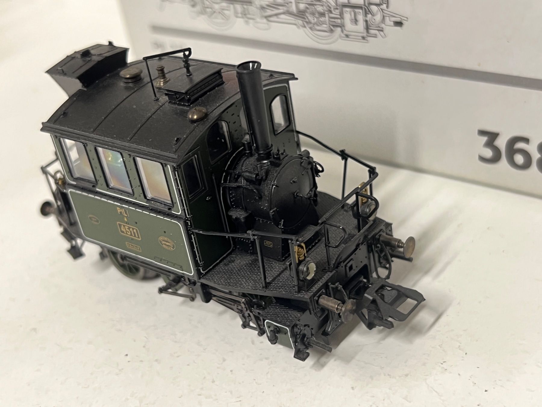 Märklin Modellini di ferrovie: Märklin 36861 PtL 2/2 Glaskasten DB Digital – Nuovo (secondo la descrizione) da Neuenhof venduto da ludovicco 3